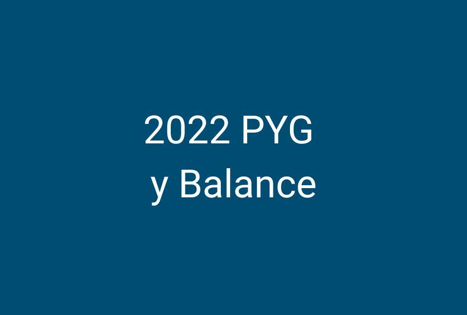 Balance y PyG  2022